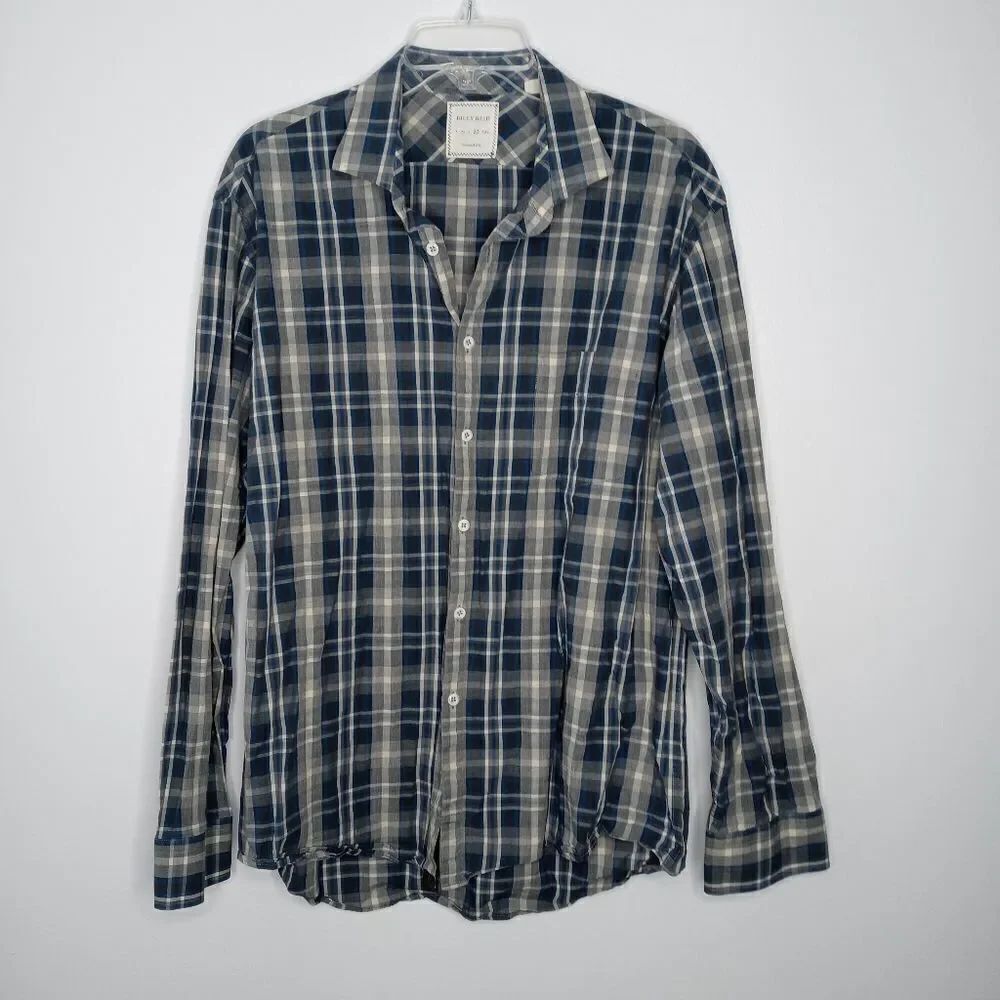 Billy Reid button down shirt size XL